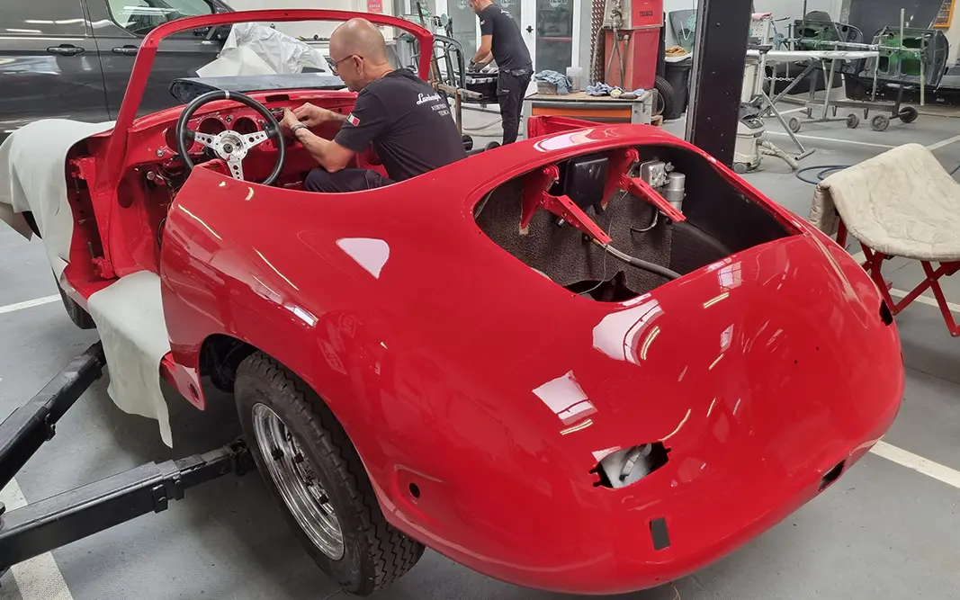 Porsche 356 after
